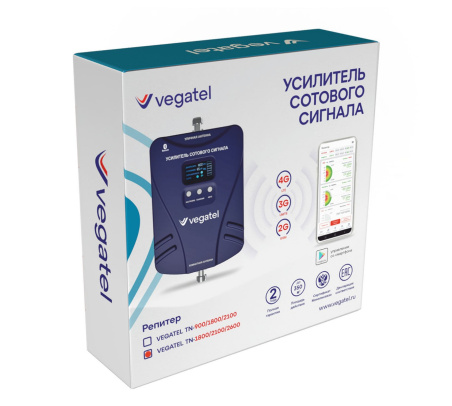 Репитер VEGATEL TN-1800/2100/2600