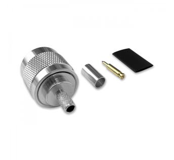 Кабельная сборка VEGATEL RG-58 A/U Cu (ГОСТ, PE, черный) (SMA-male - N-male) 20м