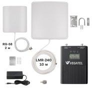 Комплект VEGATEL VT3-900L-kit (дом, LED)
