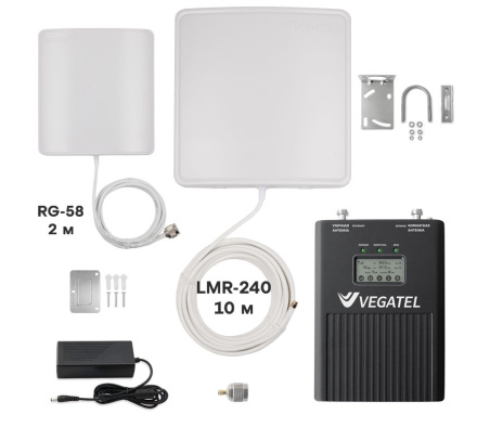 Комплект VEGATEL VT3-900L-kit (дом, LED)